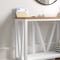 Flash Furniture 52 W, 14 L, 32 H, Engineered Wood, Brushed White Wash/Warm Oak ZG-034-WH-WOAK-GG - alternate 9